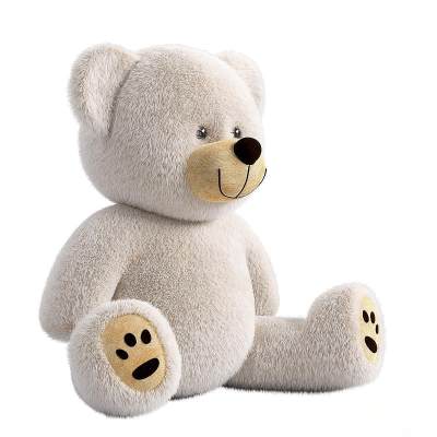现代熊摆件 小熊玩具 毛绒熊 装饰品